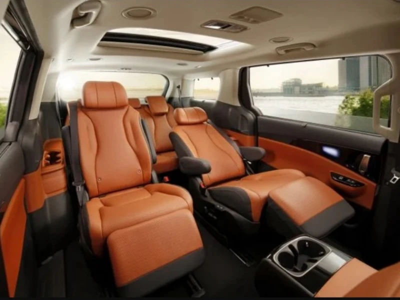 SUV with reclining back seat