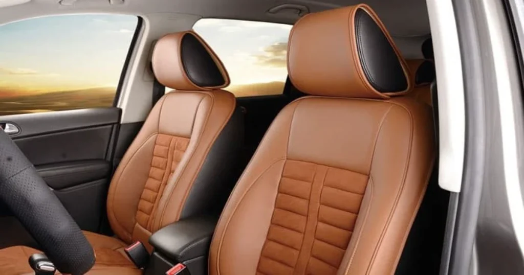clean a car seat cover