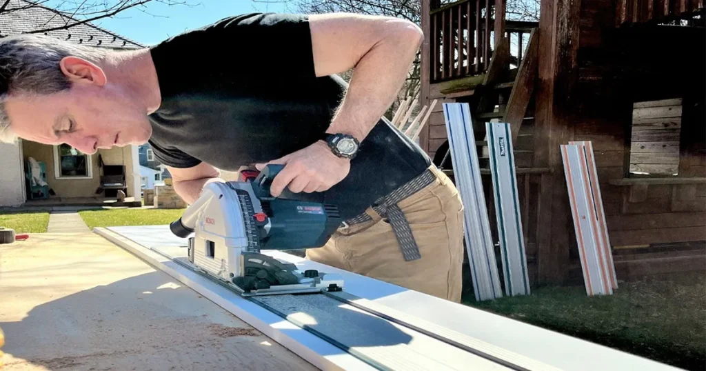 circular saw track system