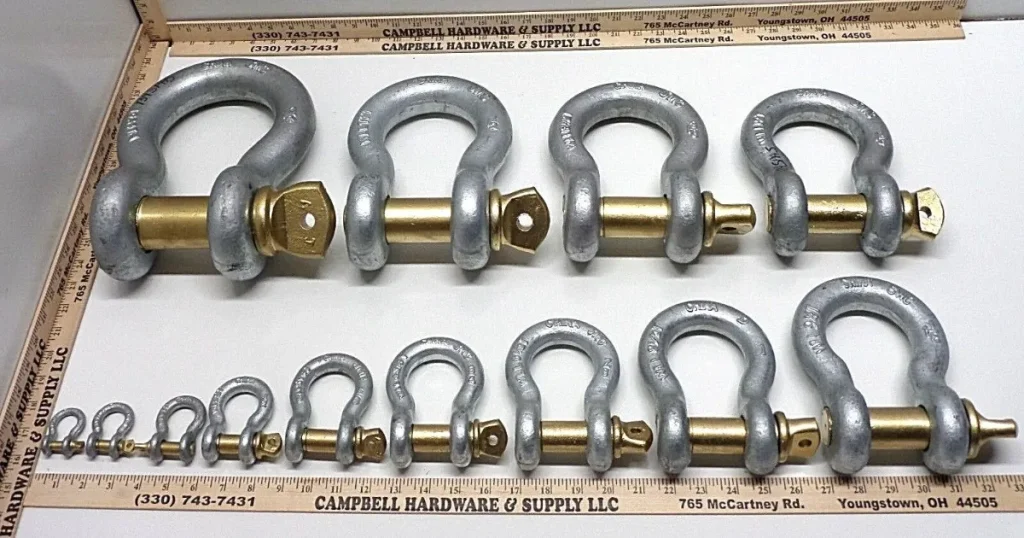screw pin anchor shackle