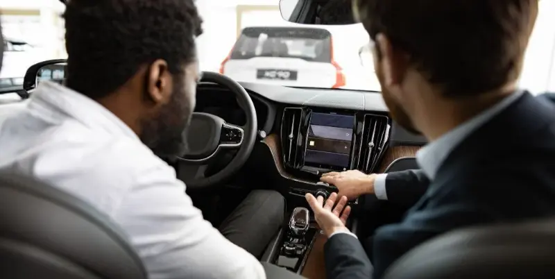 What Makes A Great Dealership Experience? Inside The Modern Car-Buying Journey 3 shutterstock test drive client salesperson car 1